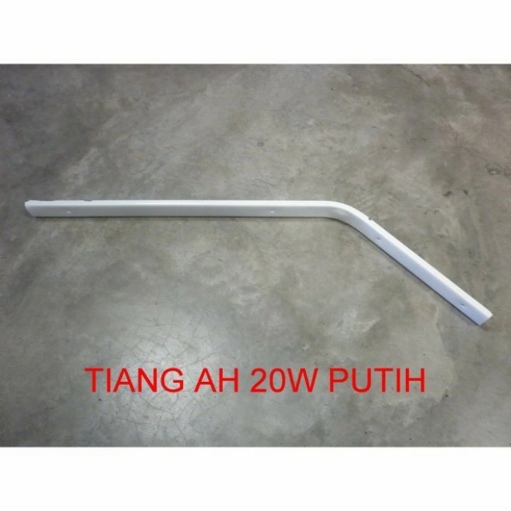 Tiang ah 20w putih untuk cup lampu jalan