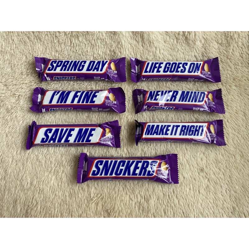 [PELUNASAN] SNICKERS X BTS