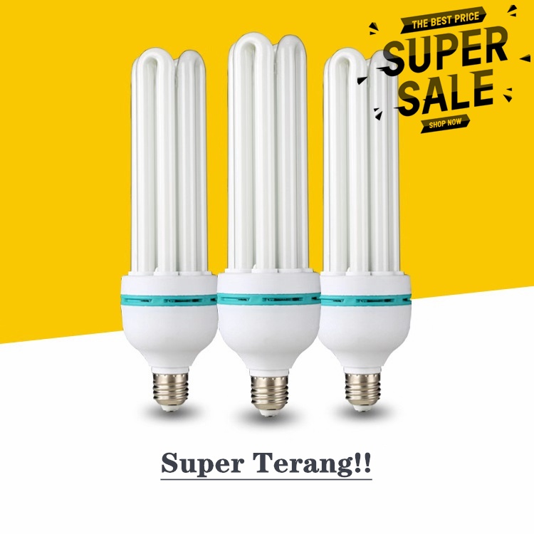 Lampu Hemat Energi MEVIUS 2U 5-15 Watt Jumbo Super Terang/Lampu Hemat Energi MEVIUS 3U-4U 35-75/Lampu Hemat Energi MEVIUS PLC Spiral 12- 65W Watt Watt/