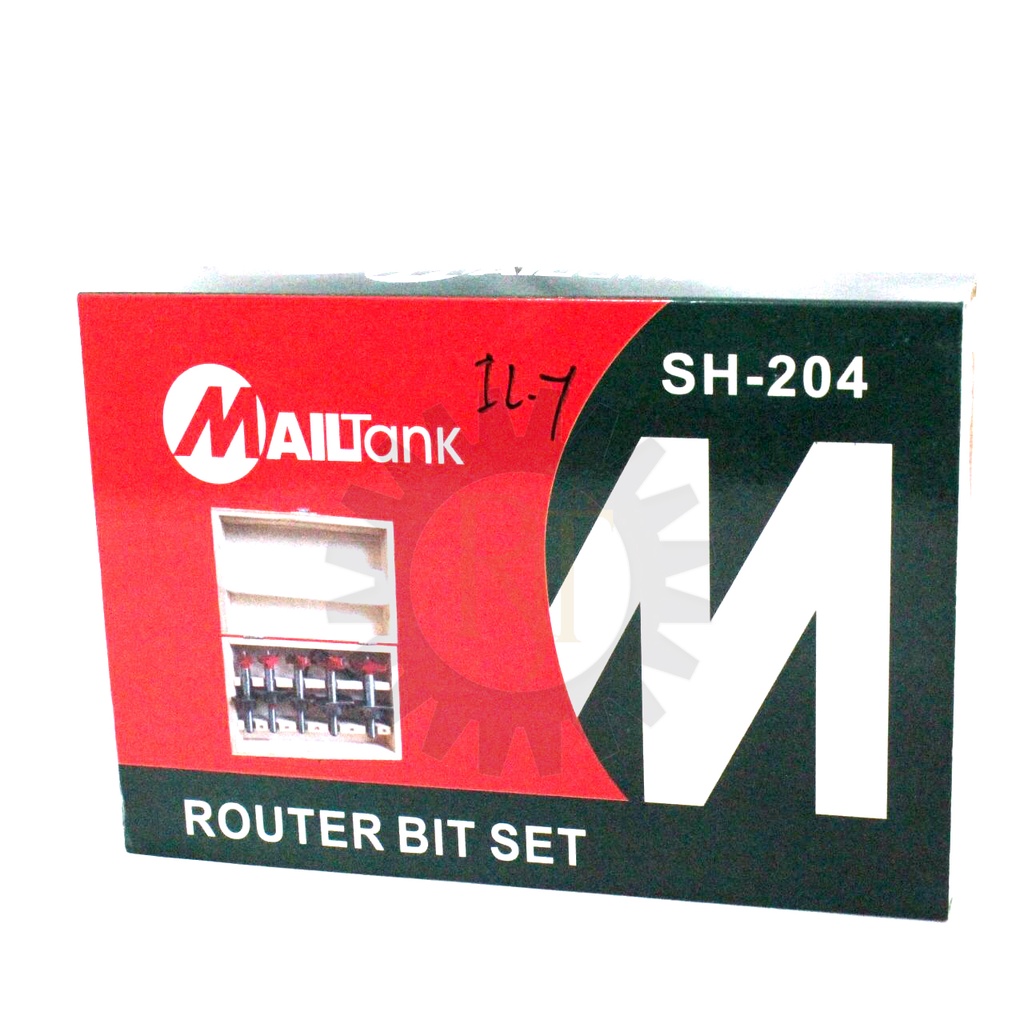 MAILTANK SH204 Mata Profil Kayu / Router Bit Set 6pcs