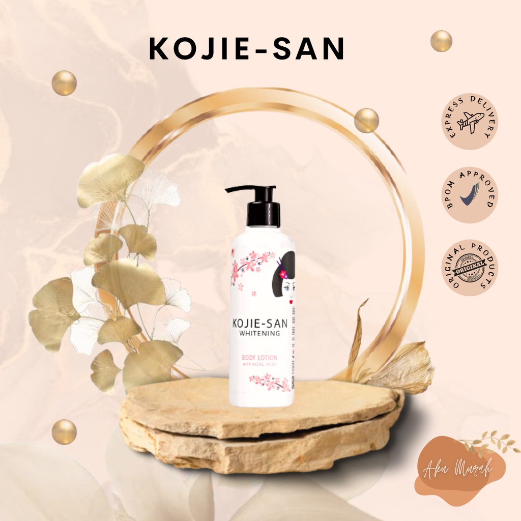 ✨ AKU MURAH ✨ Kojie San Kojiesan Whitening Body Lotion with Kojic Acid 250ml