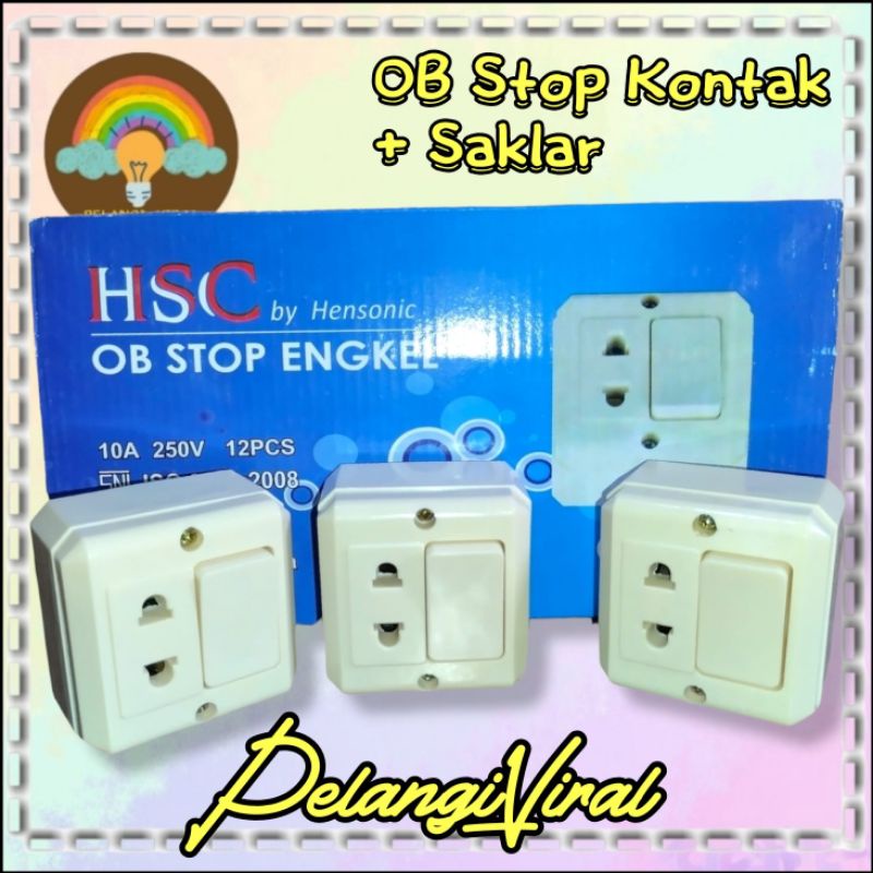 OB Stop Kontak+Saklar/ OB Stop Kontak+ Saklar Murah/ OB Saklar+Stop kontak