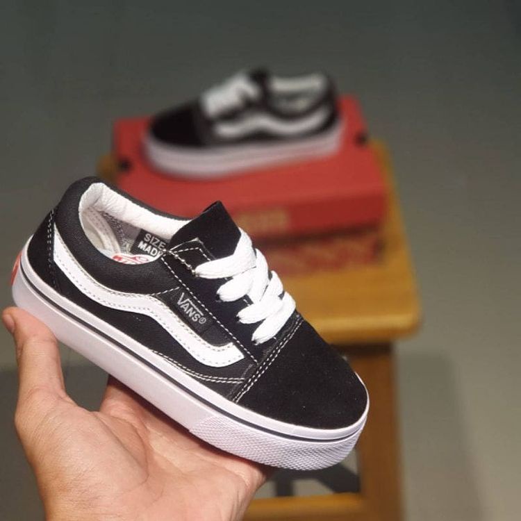 Sepatu anak vans old skoll_sepatu anak laki laki vans _sepatu anak perempuan_termurah size 21-35