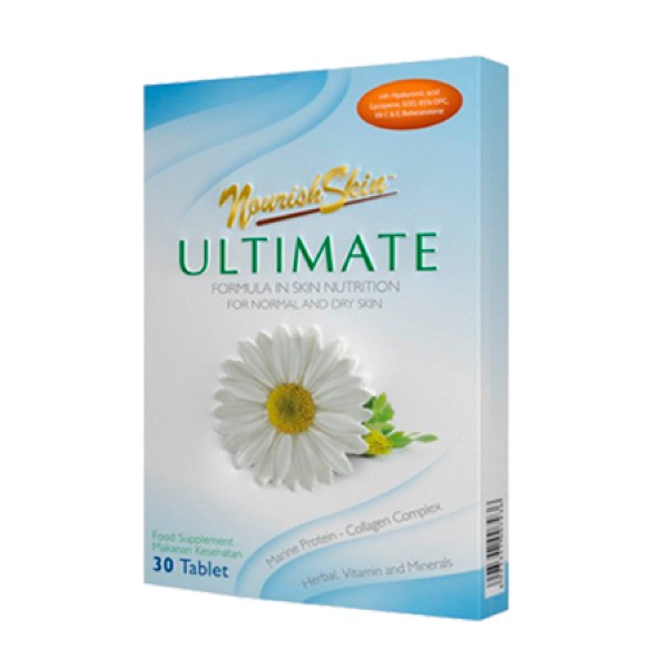 Nourish Skin Ultimate 60/30/15 Tablet / Nourish Skin Ultimate New Formula/ New Formula / Suplemen Kecantikan