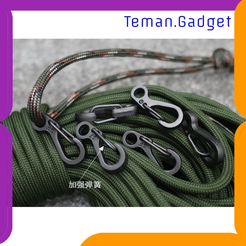 TG-ID015 MINI SPRING KEYCHAIN HANGING BUCKLE QUICKLY KEY RING CARABINER