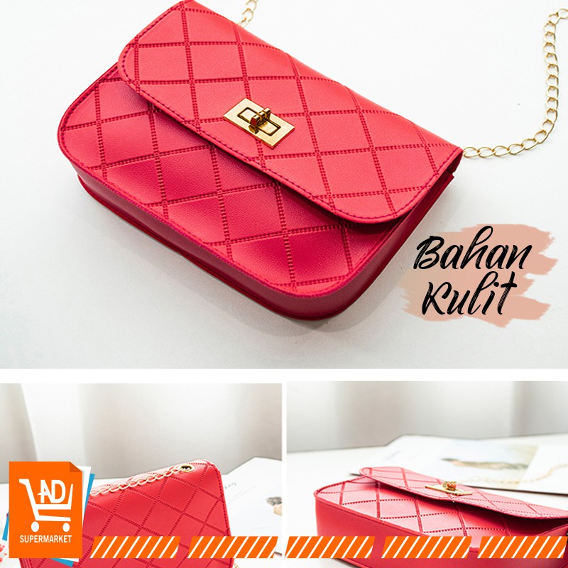 AND / COD / T90 Tas Selempang Wanita Import Tas Jalan Cewek Murah Terkini Style Perempuan Korean Tas Bahu