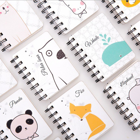 

MINI MEMO ISI 80 LEMBAR BUKU TULIS CATATAN KECIL NOTES CUTE ZOO ANIMAL LUCU