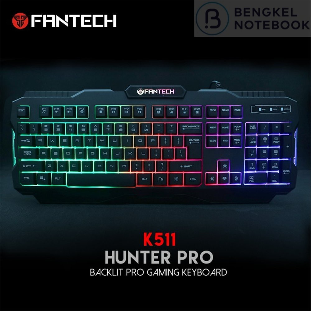 Fantech Hunter Pro K511 Backlit Pro Gaming Keyboard