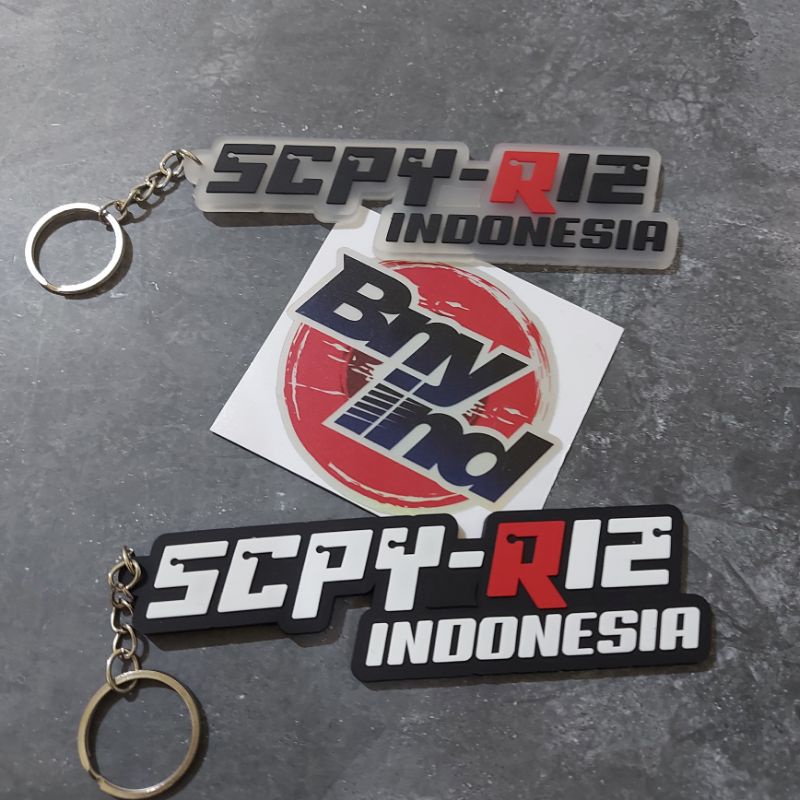 GANTUNGAN KUNCI KARET SCOOPY R12 SCPY R12