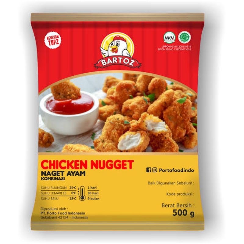 

BARTOZ nugget 500gr