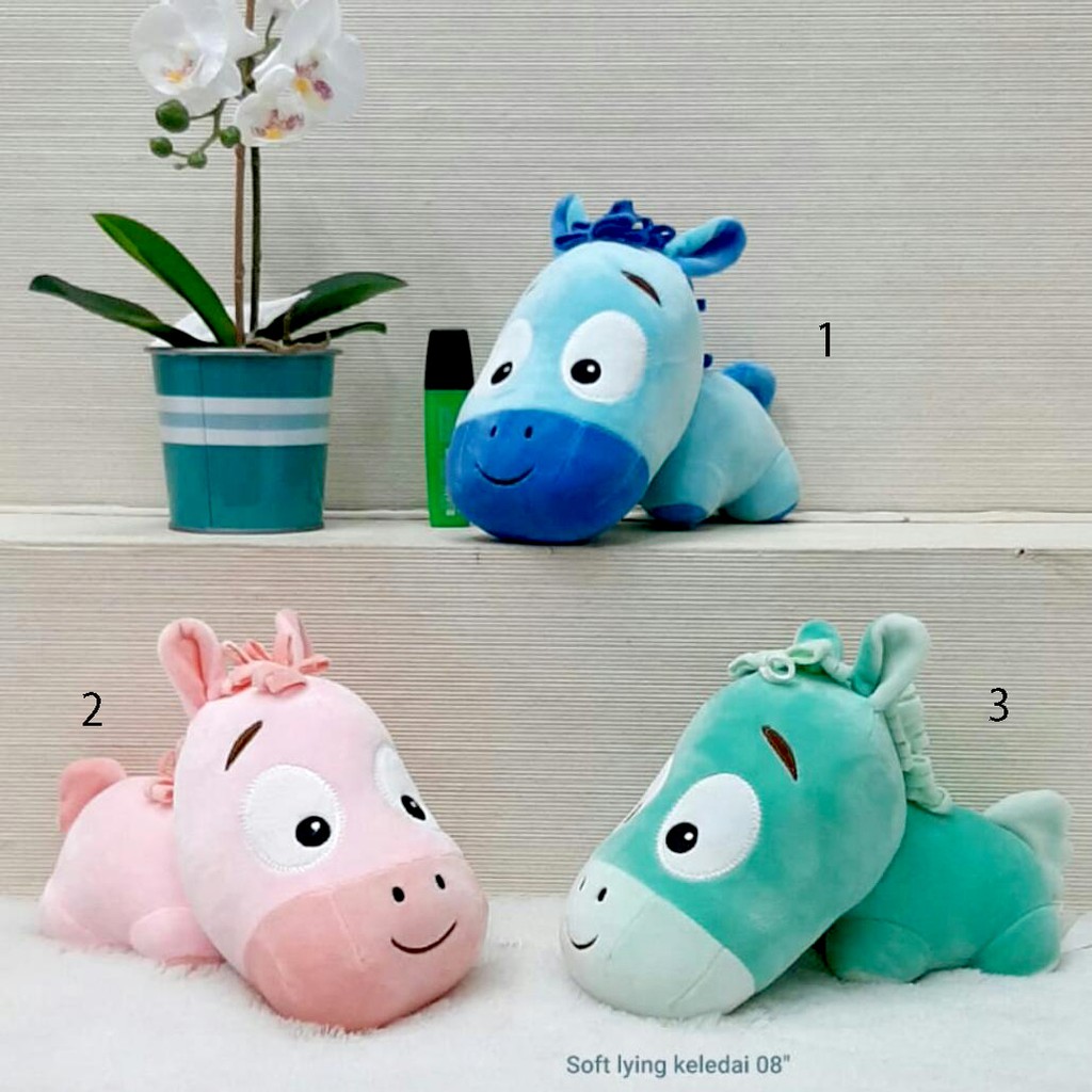 Boneka soft kuda keledai  animal souvenir kado eeyore kuda animal baby kids