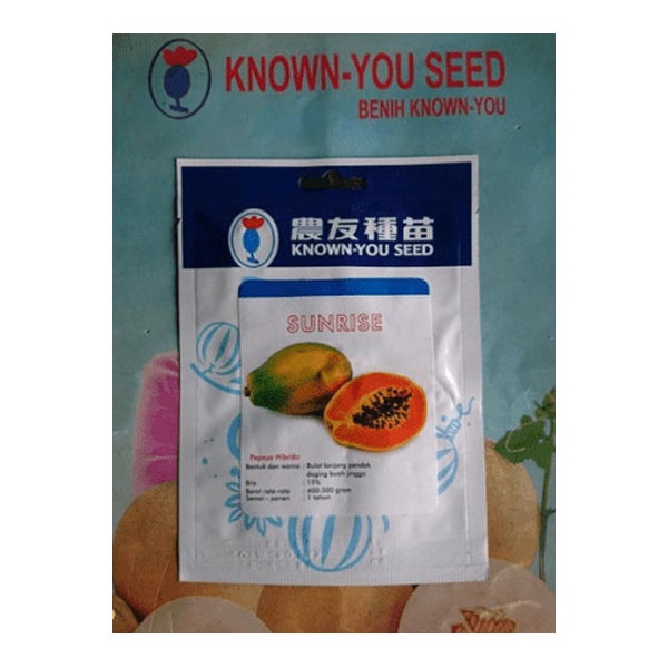 COD Known You Seed - Benih Pepaya Hibrida SUNRISE 50 butir