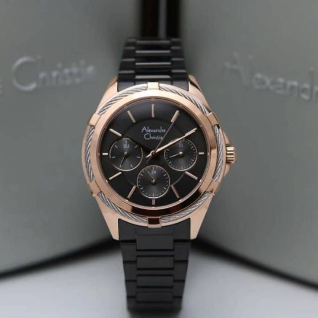 JAM TANGAN ALEXANDRE CHRISTIE WANITA AC 2841 ORIGINAL