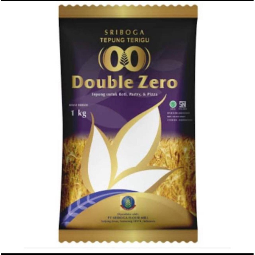 Tepung Terigu Sriboga Double Zero 1kg - Sriboga Protein Tinggi