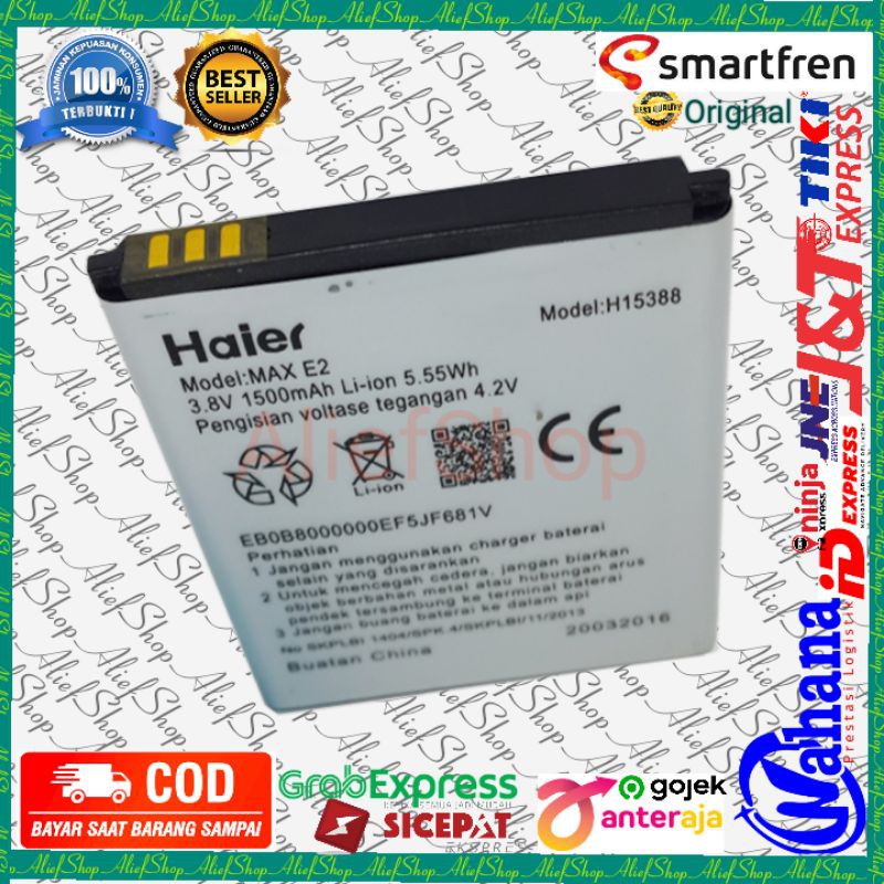 Batrai Smartfren Andromax E2 B16C2H H15388 Batre Haier Baterai Original Battery