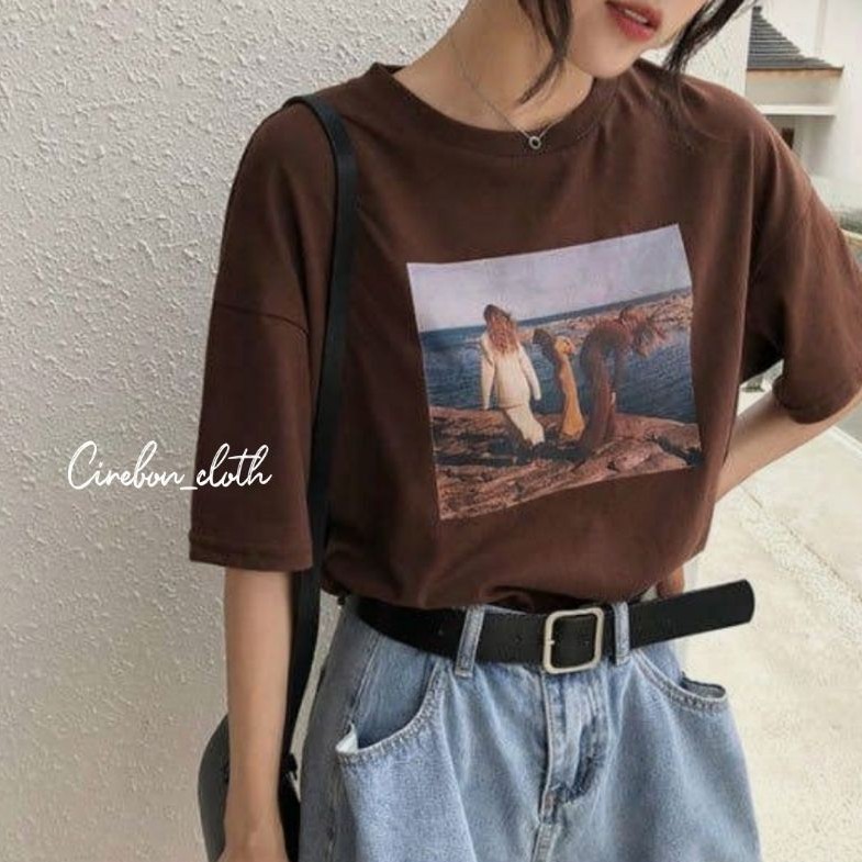 Aesthetic Brown T-shirt