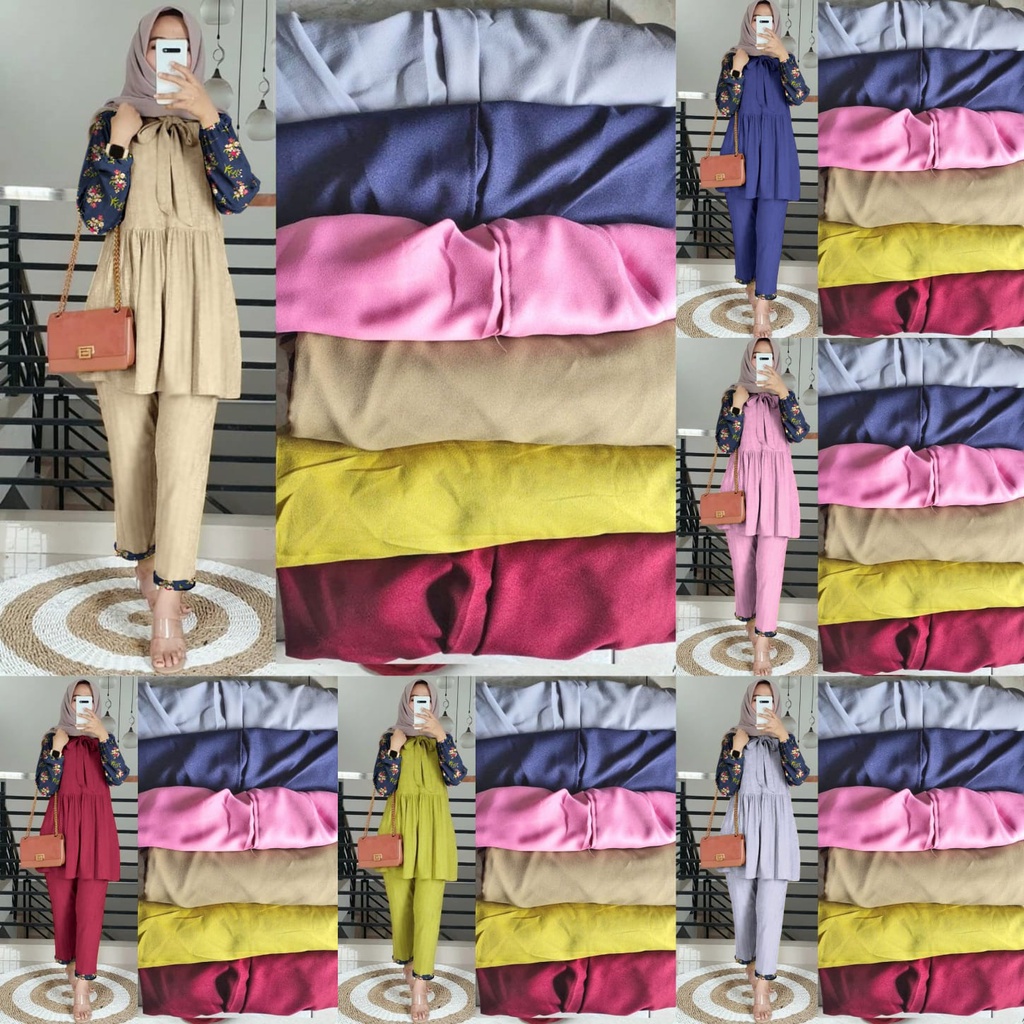 FASHION SETCEL CARITA FASHION MUSLIM TOP DMR