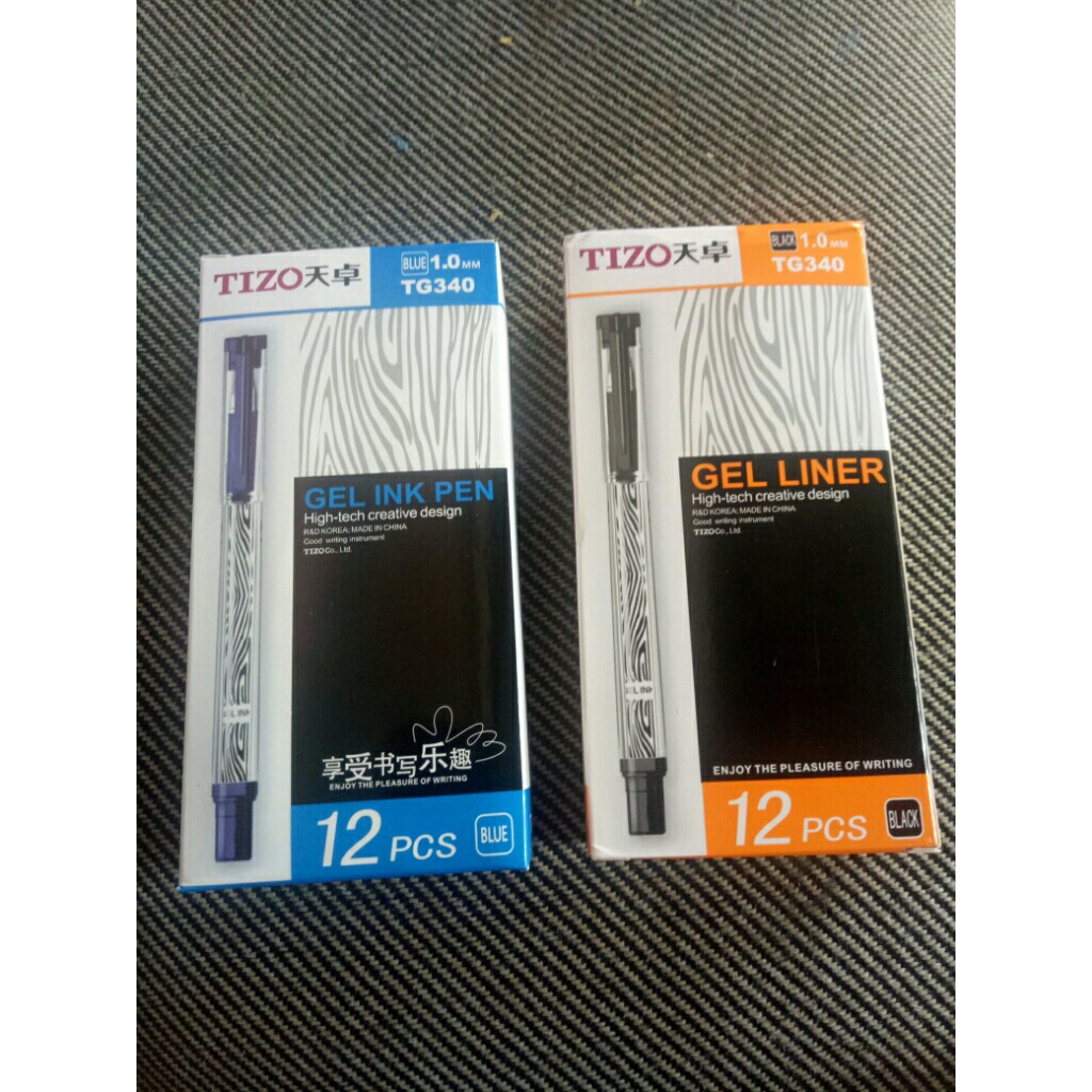 

Pulpen Tanda Tangan TIZO Gel Liner TG340