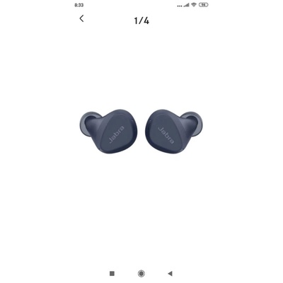 JABRA Elite 4 Active True Wireless Earbuds - Navy