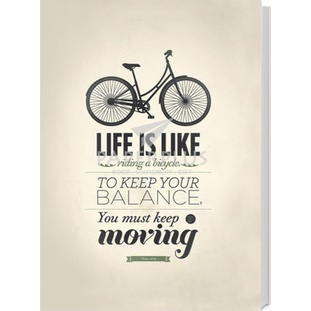 

Limited Buku Tulis B5 Eksklusif Life Is Like Riding Sale!!!