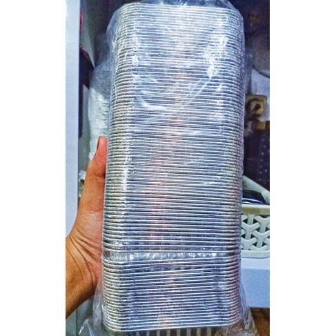 

Alumunium Foil 10*7*3.5 (100pcs)