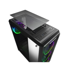 PC Case Gaming XigmaTek include 4 Fan RGB Beast - Casing Komputer