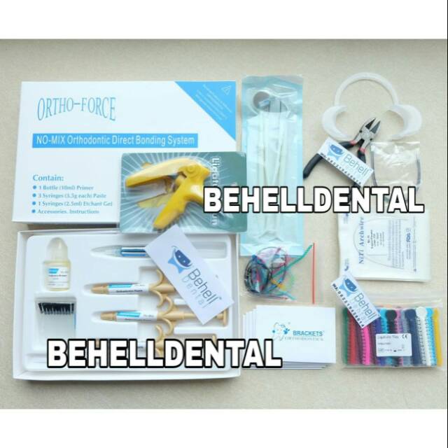 Paket alat lengkap Pasang Behel Non Laser / Usaha Pemasangan Behel  / Tanpa laser nomix [ Dental 1 ]