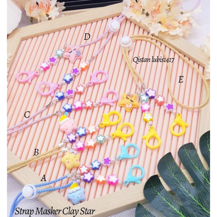 Strap Masker Clay Star