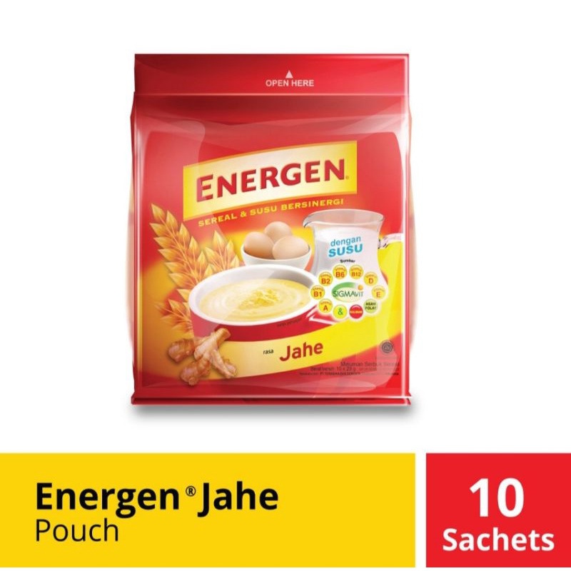 

Energen Jahe 10 Sachet @30gr