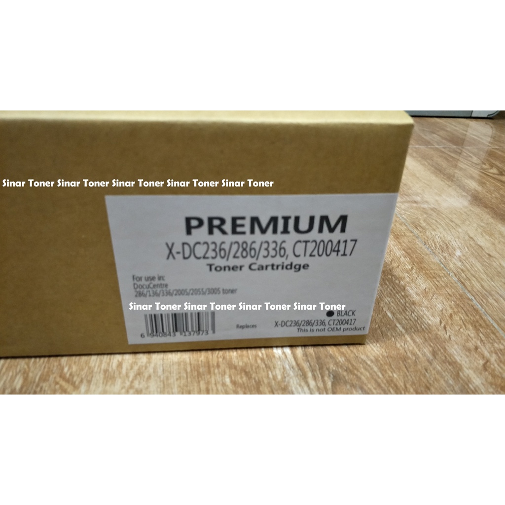 Compatible Cartridge Toner Fuji xer DC 236 286 336 2005 2055 3005 2007 3007