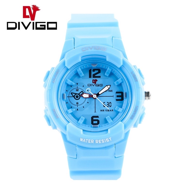 Jam Tangan Fashion Pria/Wanita Anti Air DIVIGO Warna D-11B