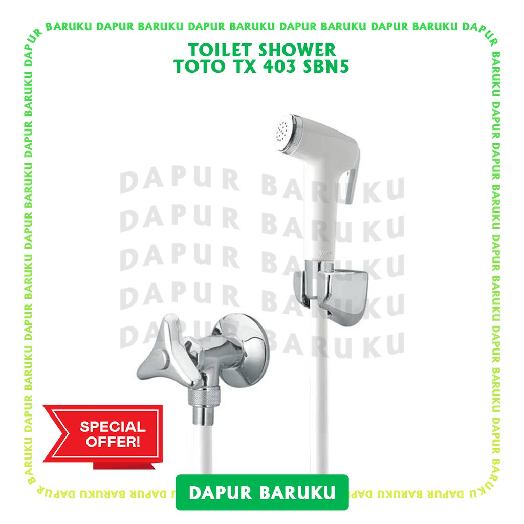 Jet Shower Toilet TOTO TX403SB N5 BLACK / W WHTE / IV IVORY