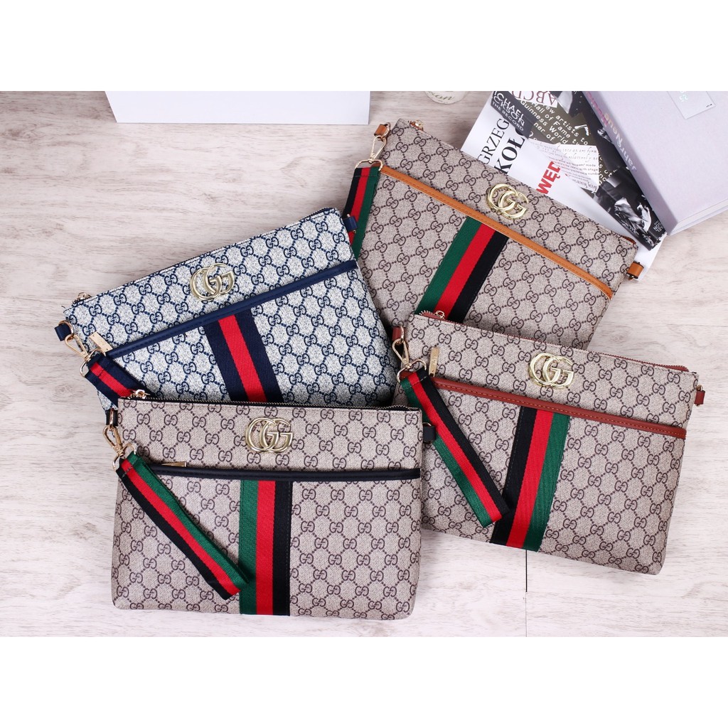 CK02 Gucci La Belle Femme Clutch Bag 10032 TAS WANITA TAS IMPOR