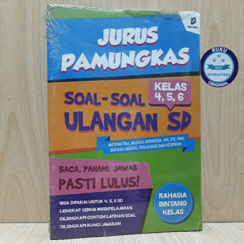 JURUS PAMUNGKAS Soal soal ulangan SD kelas 4 5 6