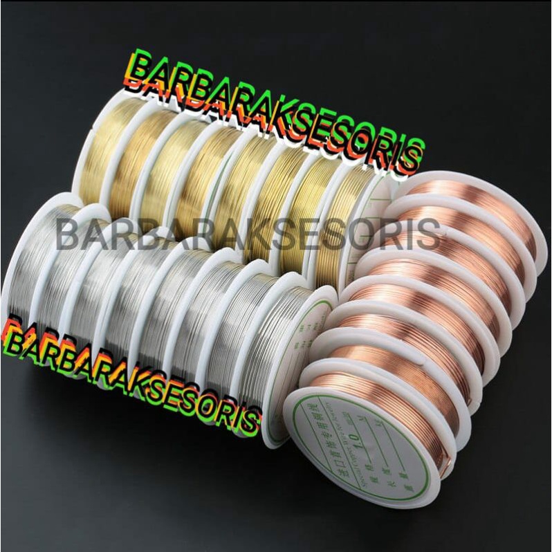 Tali KAWAT TEMBAGA 0.2mm/0.3mm/0.4mm/0.5mm/0.6mm/0.7mm/0.8mm/1.0mm Premium Quality