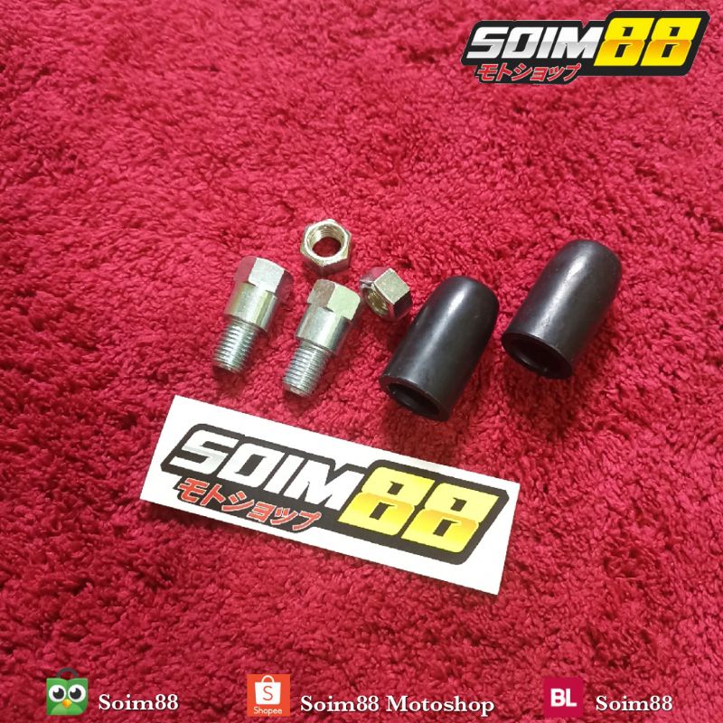 Jual Baut Adaptor Sambungan Spion Click Thailand Pcx Lokal Shopee Indonesia