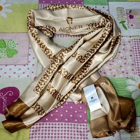 Aigner OriginaL Generic Scarf / SyaL Generik / Selendang / Pashmina Murah