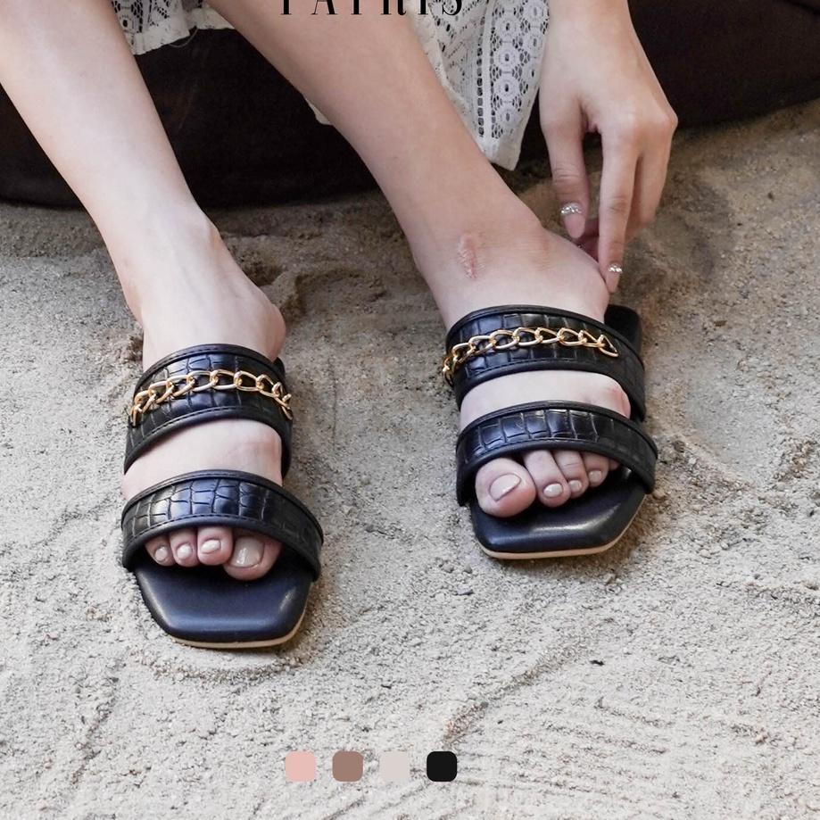 지 Patris Orlin Sandal Wanita Flat / Teplek