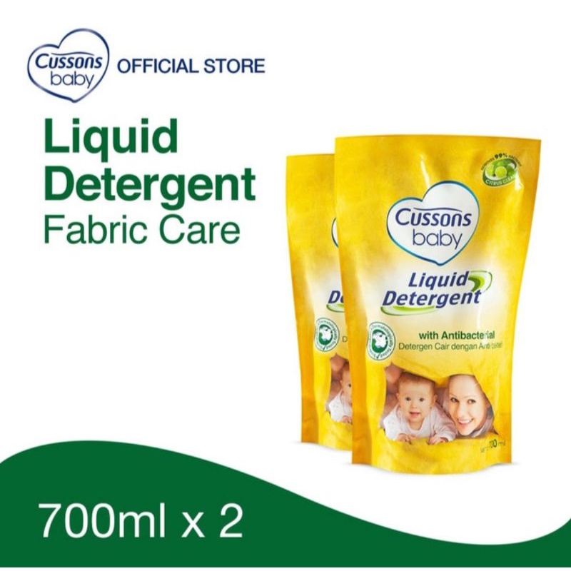 Cussons Baby Liquid Detergent 700ml Beli 1 Gratis 1/Deterjen Sabun Cair Bayi