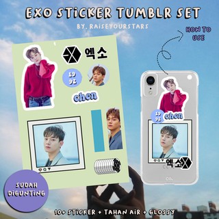  STIKER  EXO  foto casing hp  tablet laptop buku diy photo 