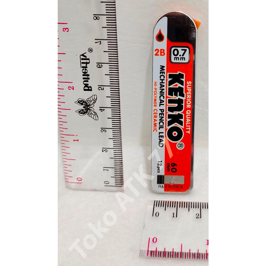 

Refil Refill Isi Pensil Mekanik Mecanic Pencet Cetek Kenko 07 READY STOCK