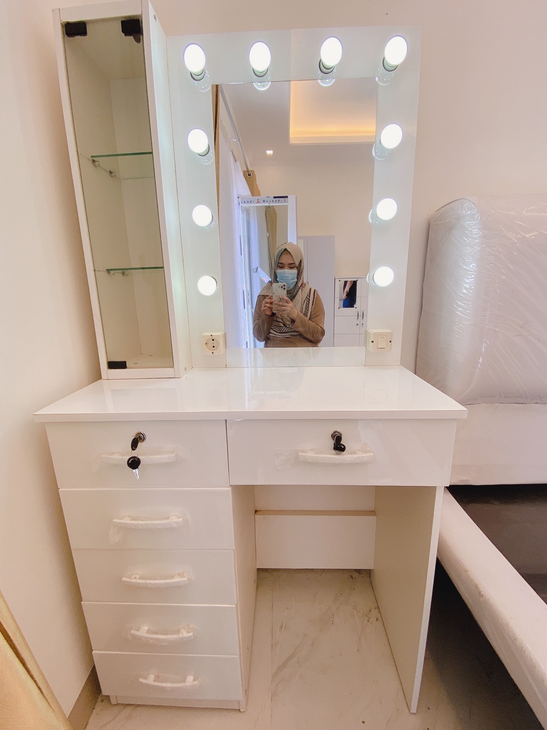 Murah Meja Rias Lampu Shopee Indonesia