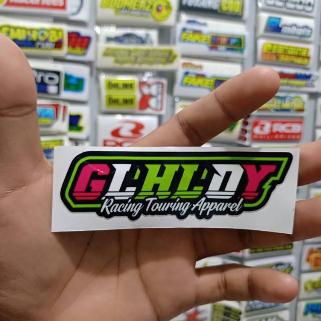 Sticker printing GLHLDY Racing Touring Apparel