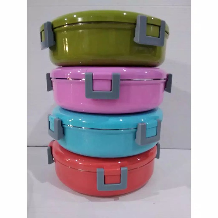 LUNCH BOX STAINLESS STEEL / DUBBLIN / MATE DUBBLIN / RANTANG STAINLESS BS