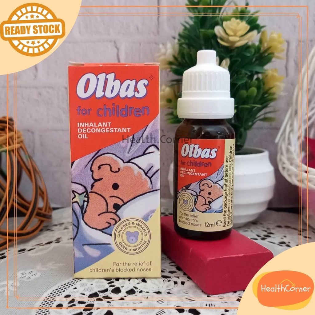 Olbas Children - Olbas Oil Inhalant Dekongestan Essential Batuk Pilek Hidung Tersumbat