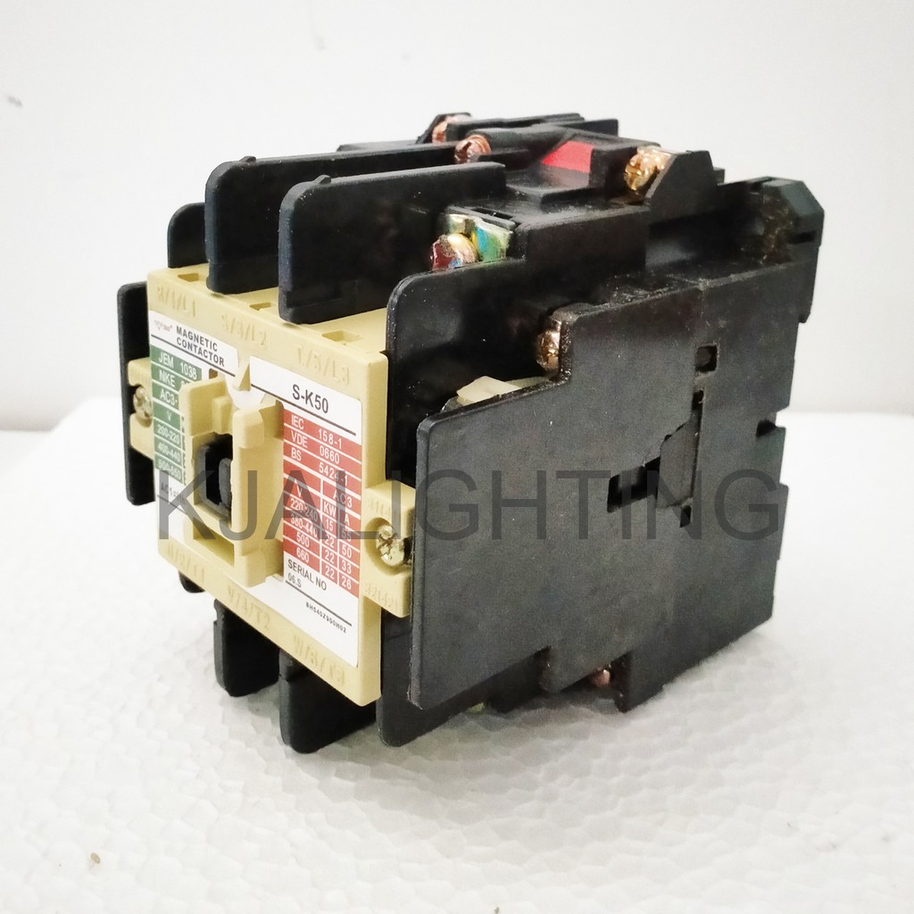 MAGNETIC KONTAKTOR SK-50 SK50 220V INS (MODEL MITSUBISHI)