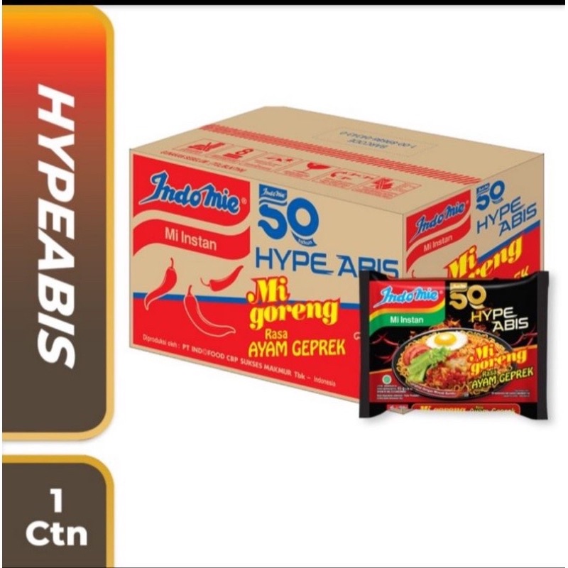 

INDOMIE AYAM GEPREK 1 DUS
