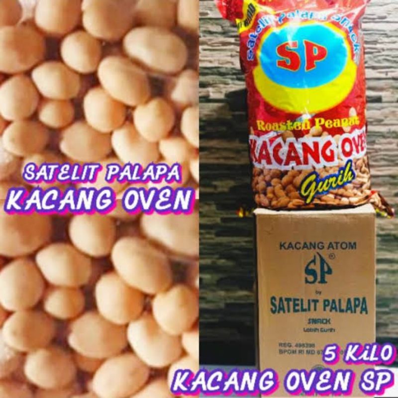 

Kacang Atom Oven Satelit Palapa 1 kg Roasten Peanut