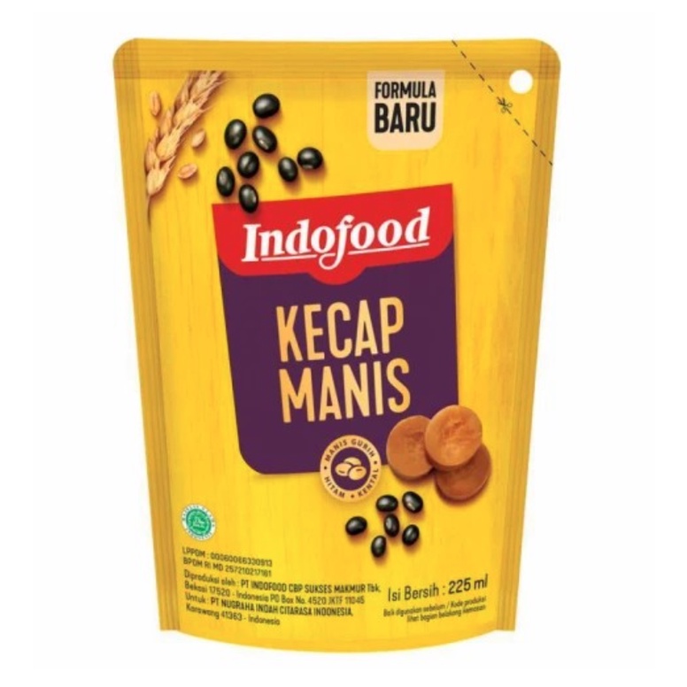 

Indofood Kecap Manis Pouch 225 ml