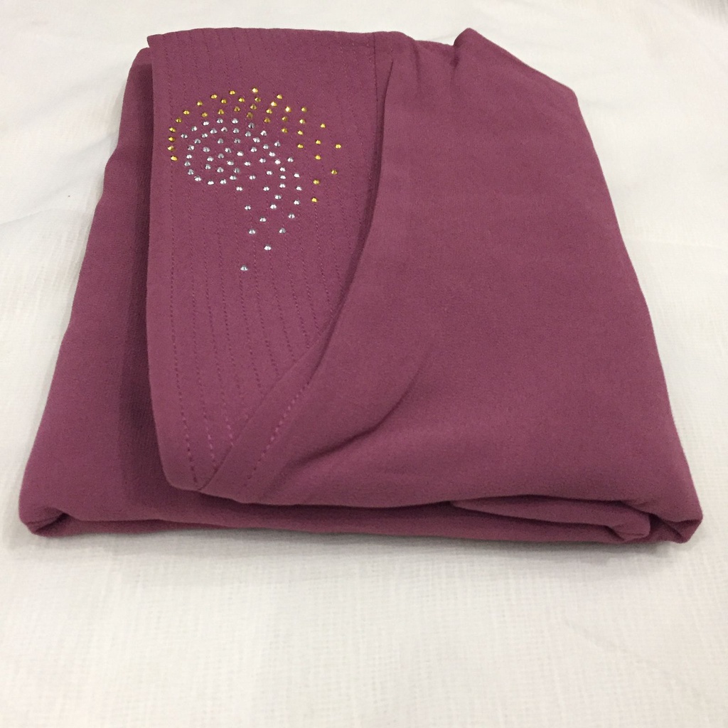 Jilbab Syari Khimar Dhea Ori Daradiora Sayra-PURPLE